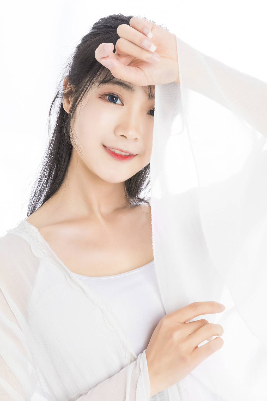 人物美女夏日小清新图片