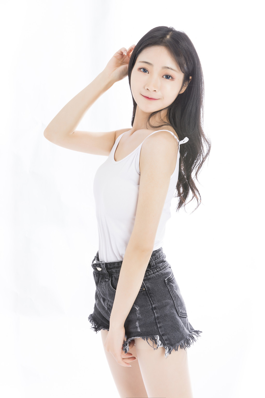 人物美女夏日小清新图片