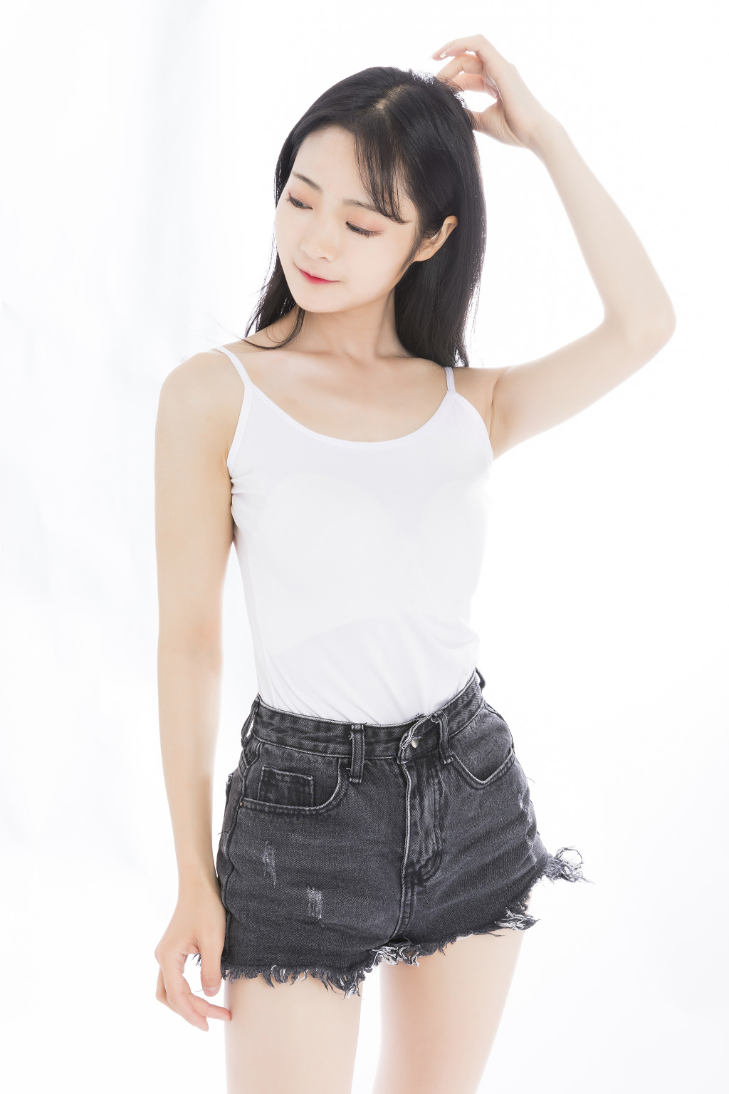 人物美女夏日小清新图片