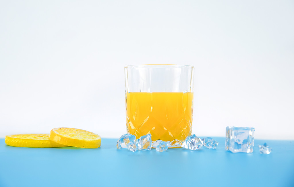 夏日饮料鲜橙汁