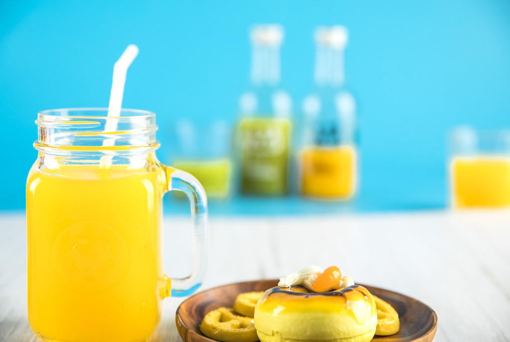 夏日饮料鲜橙汁