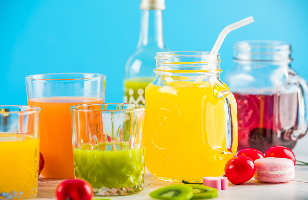 夏日饮料鲜橙汁