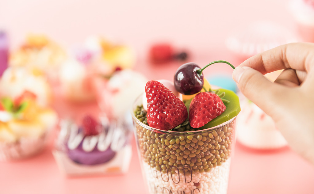 甜品下午茶小蛋糕图片