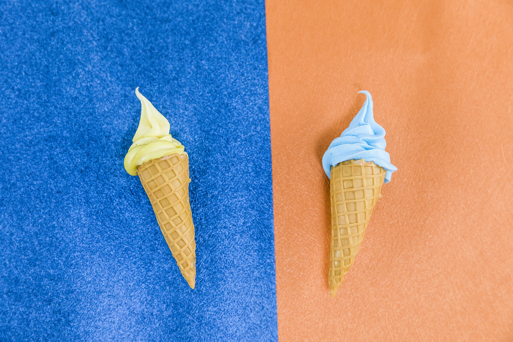 夏日清凉雪糕图片