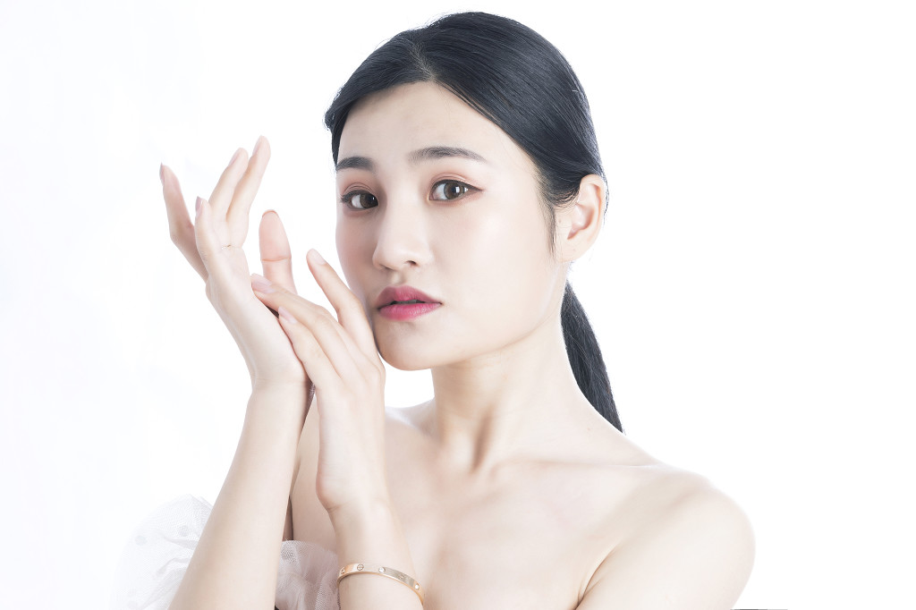 人物美女化妆美容图片