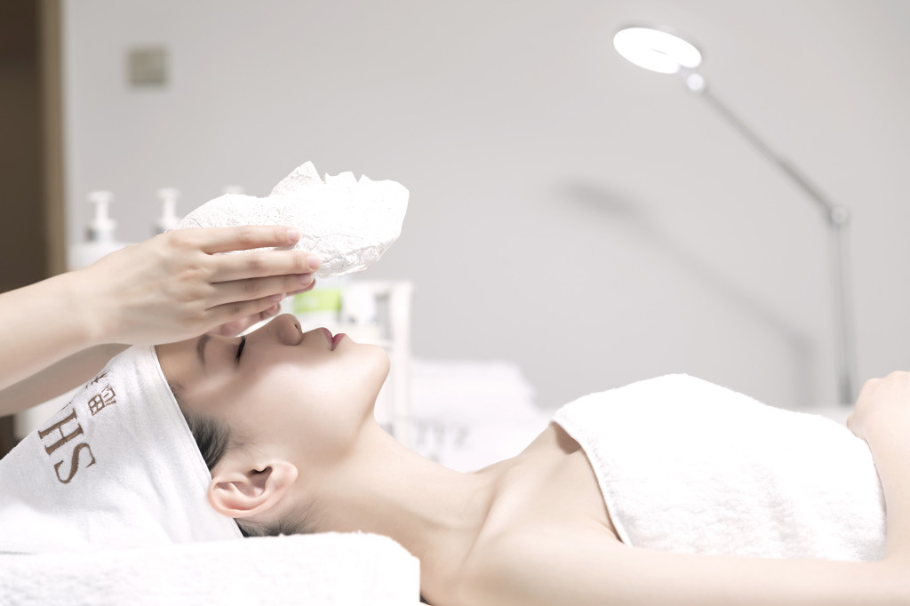 脸部清洁面膜图片