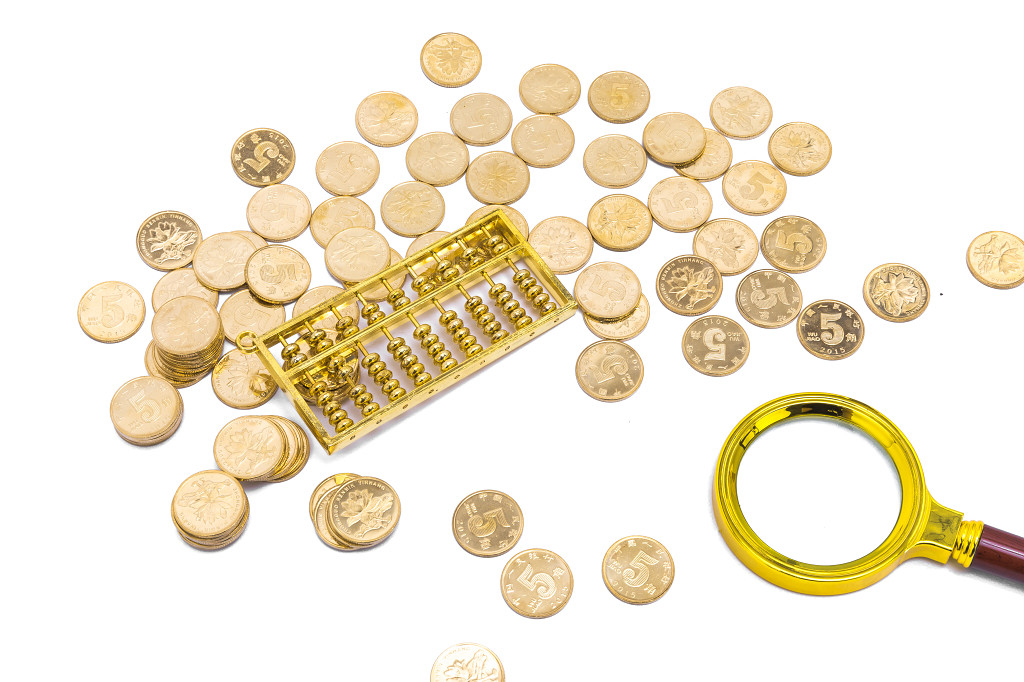 金融理财投资钱币图片