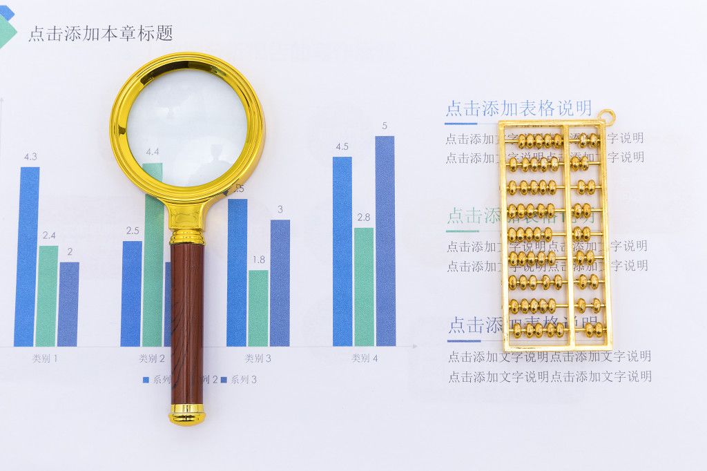 金融理财投资钱币图片