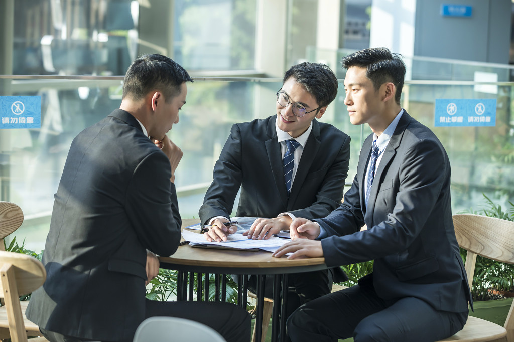 创业商务团队人物工作形象图片