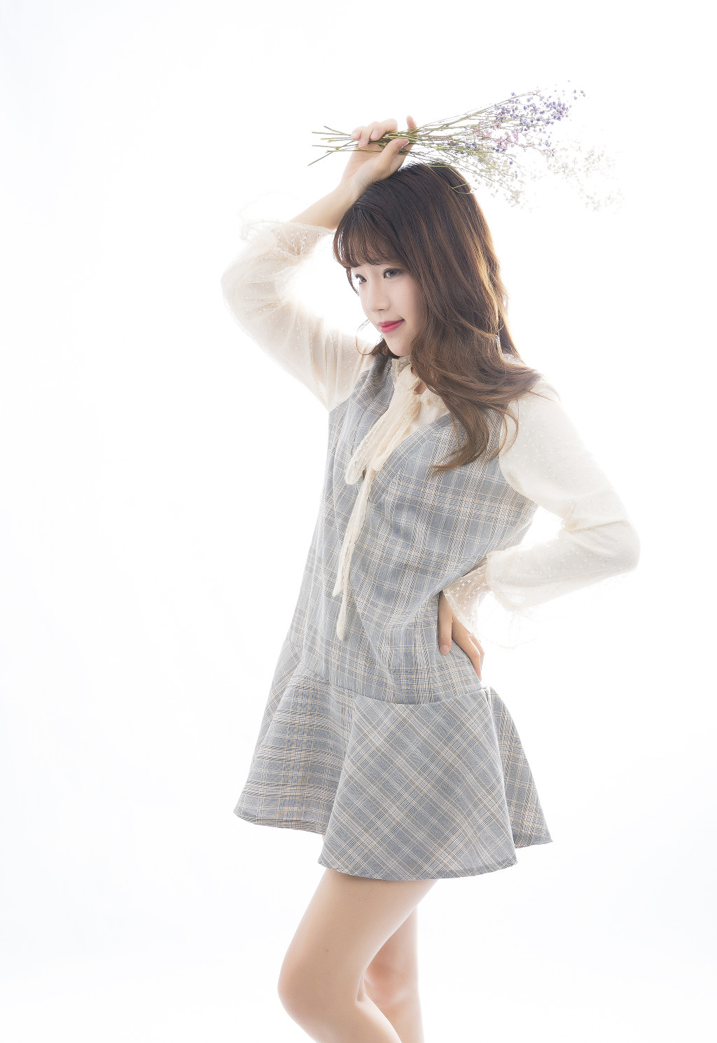 清凉夏日小清新人物美女图片