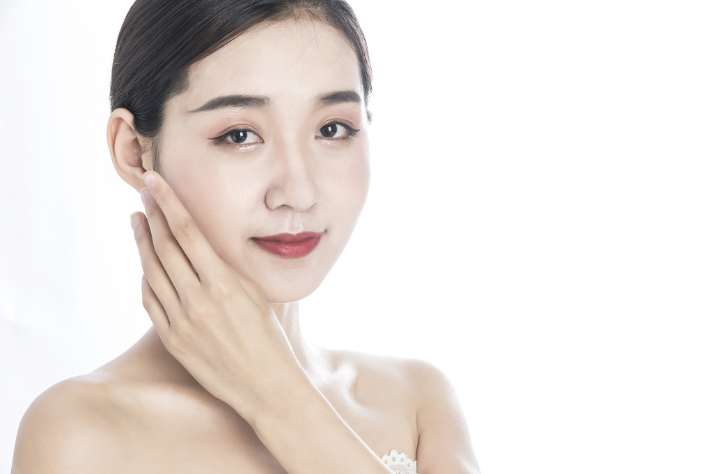 人物美女化妆美容图片