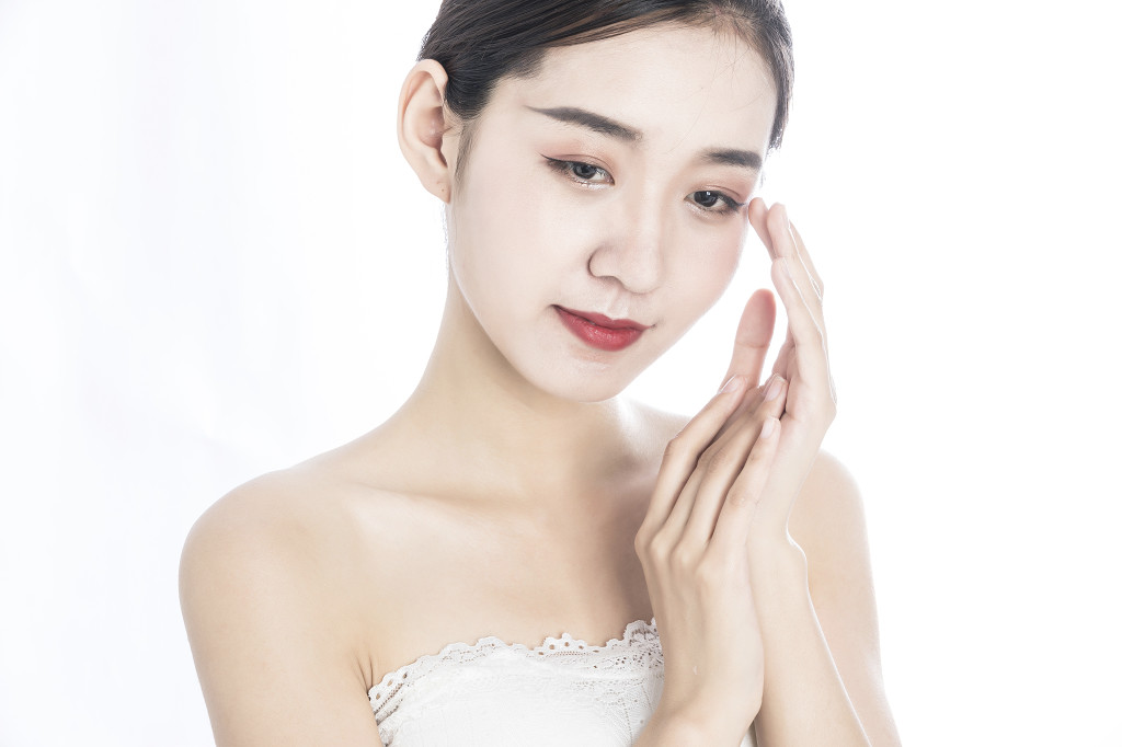 人物美女化妆美容图片