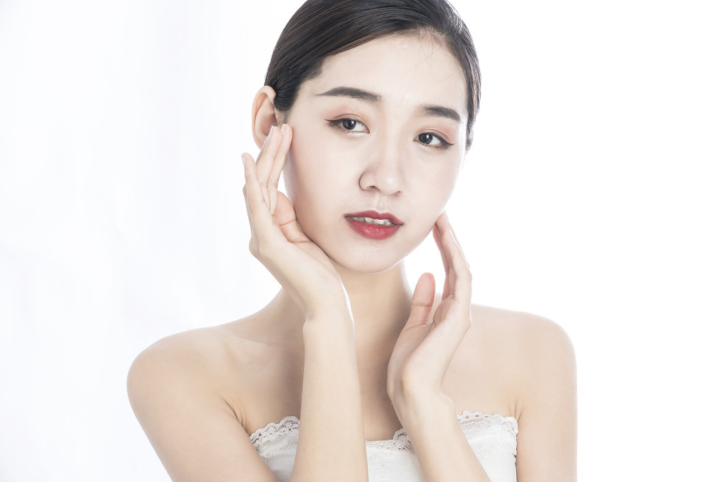 人物美女化妆美容图片