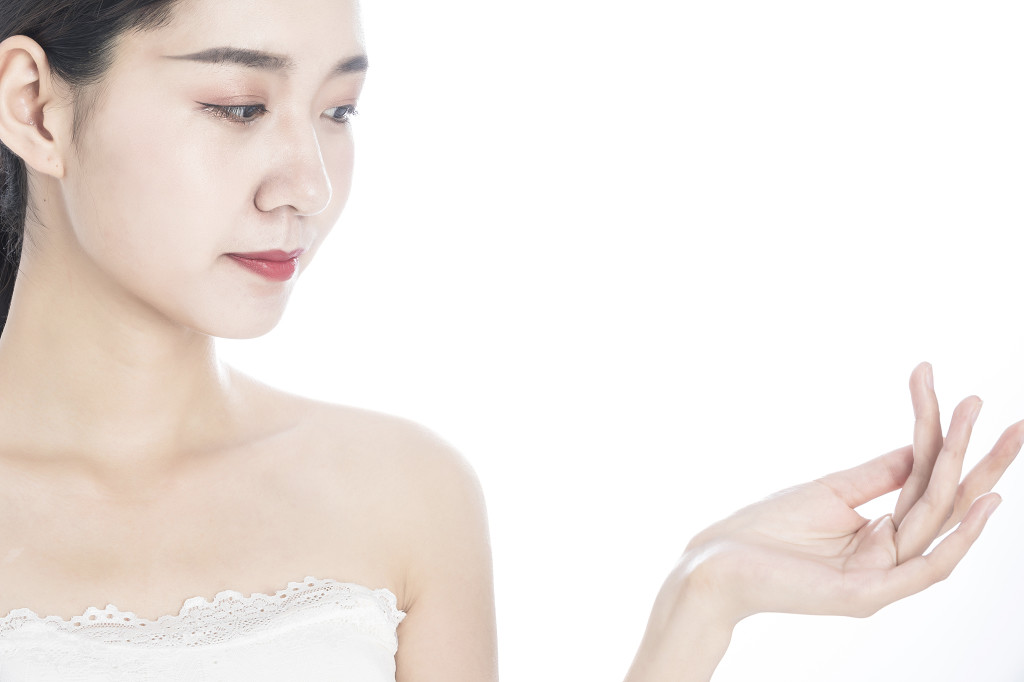 人物美女化妆美容图片