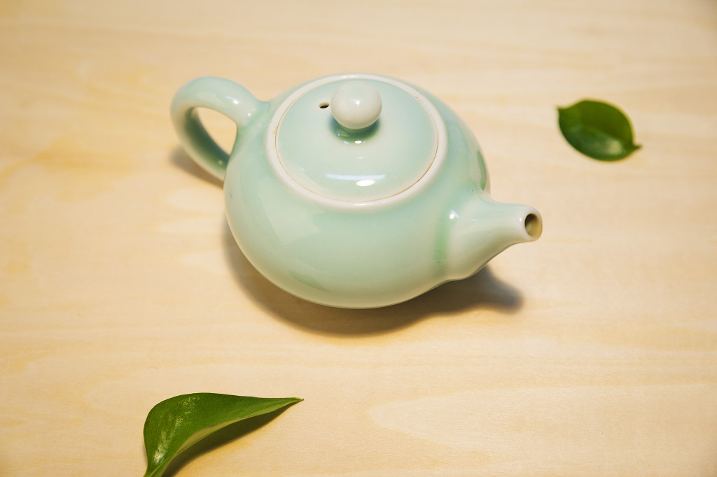 春季茶水绿茶背景图片