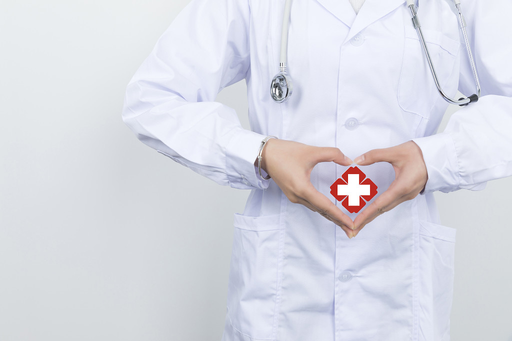 医师节 中国医师节小清新医疗人物图片