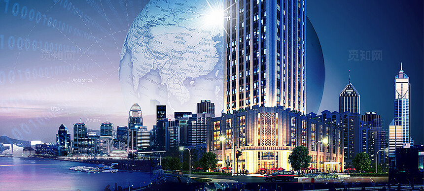 背景商务城市科技发展建筑图片ID1503178