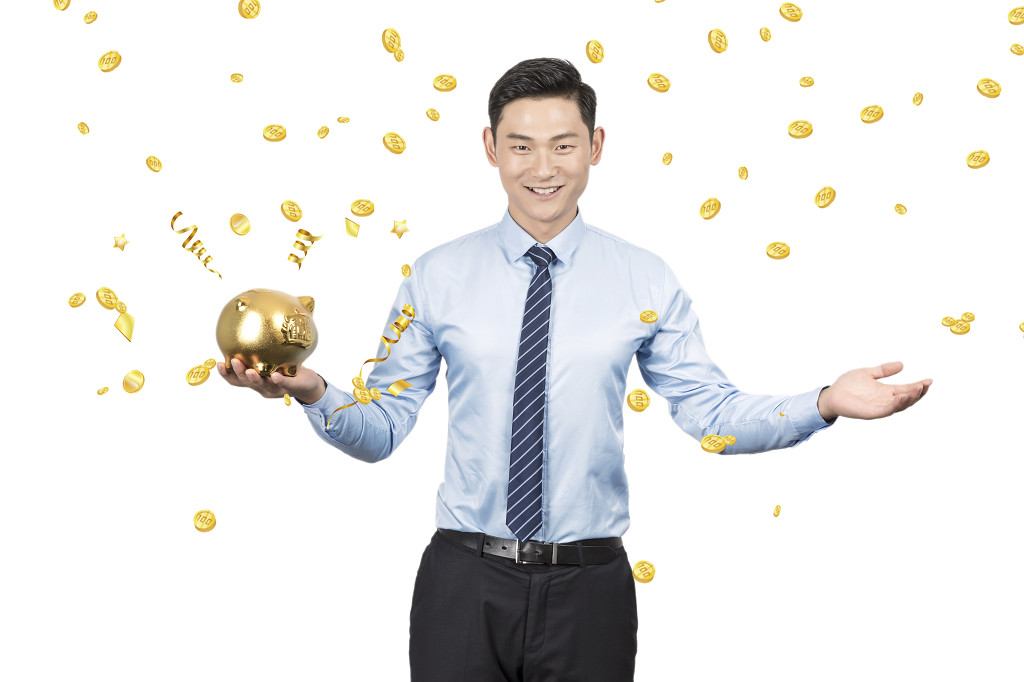 金融人物惊喜表情图片
