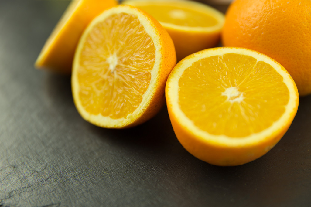 清新简洁水果背景图片