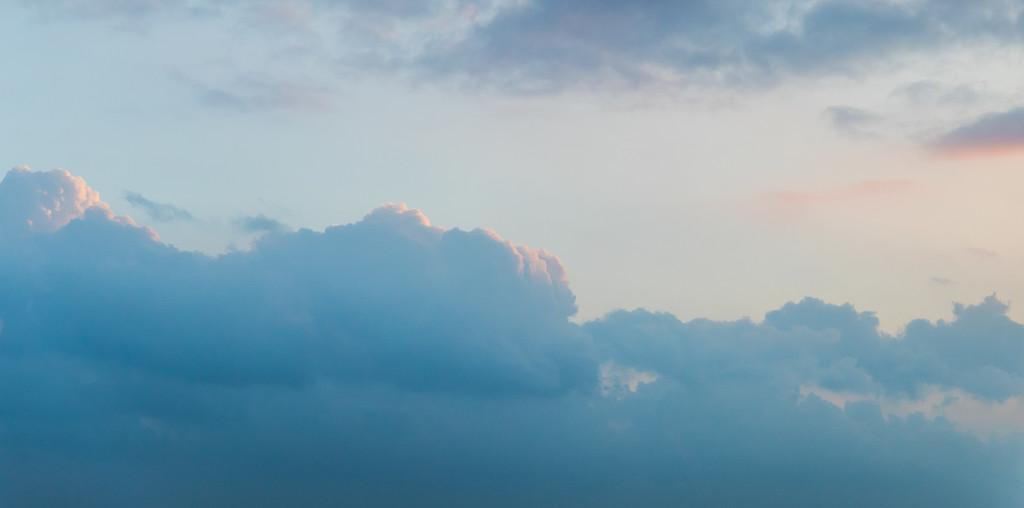 彩色的天空云彩