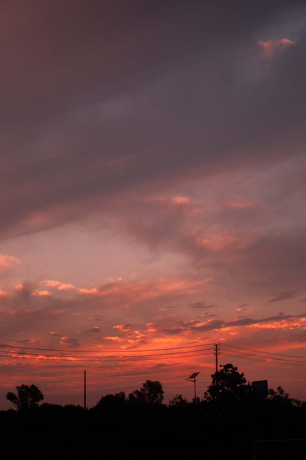 火烧云 晚上的云 天上的火烧云 晚霞落日 落日晚霞