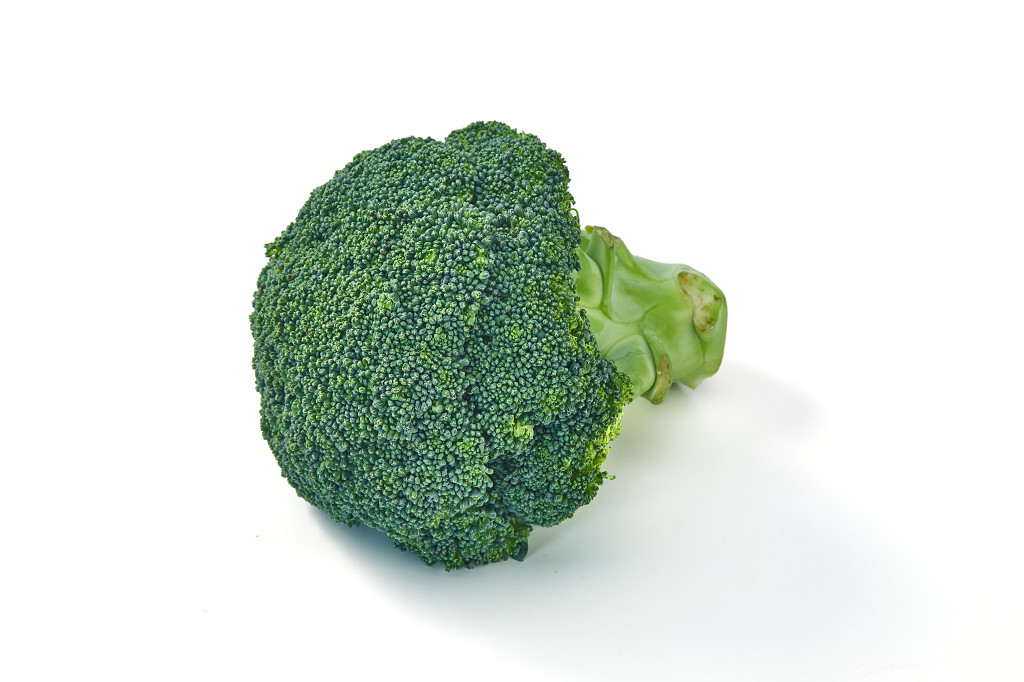 白底蔬菜西兰花花菜菜花一颗西兰花新鲜蔬菜配图蔬菜果蔬