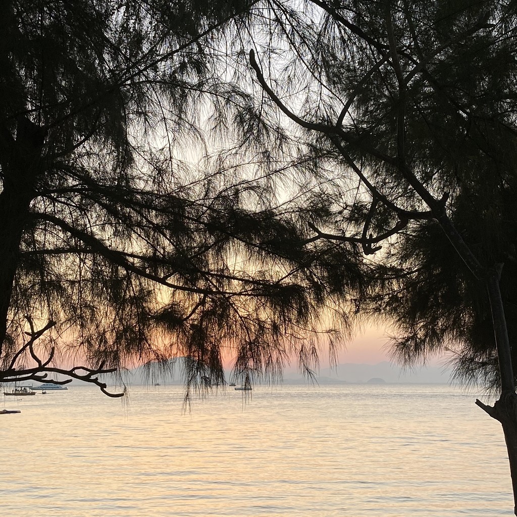 海边日落风景照片旅行郊游PGN素材大海