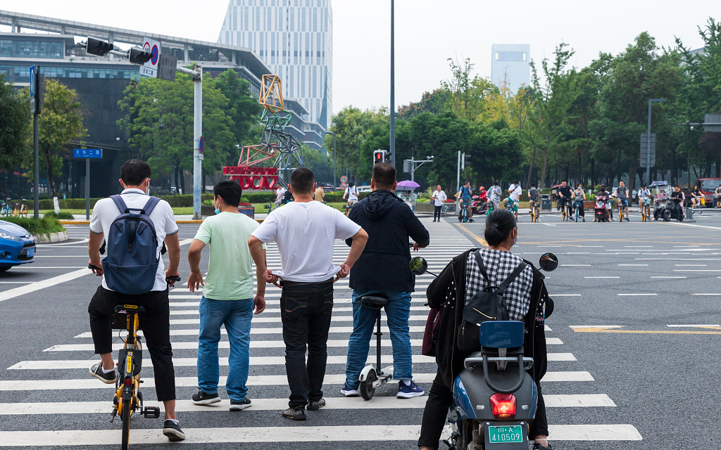 城市街道马路斑马线主题jpg素材