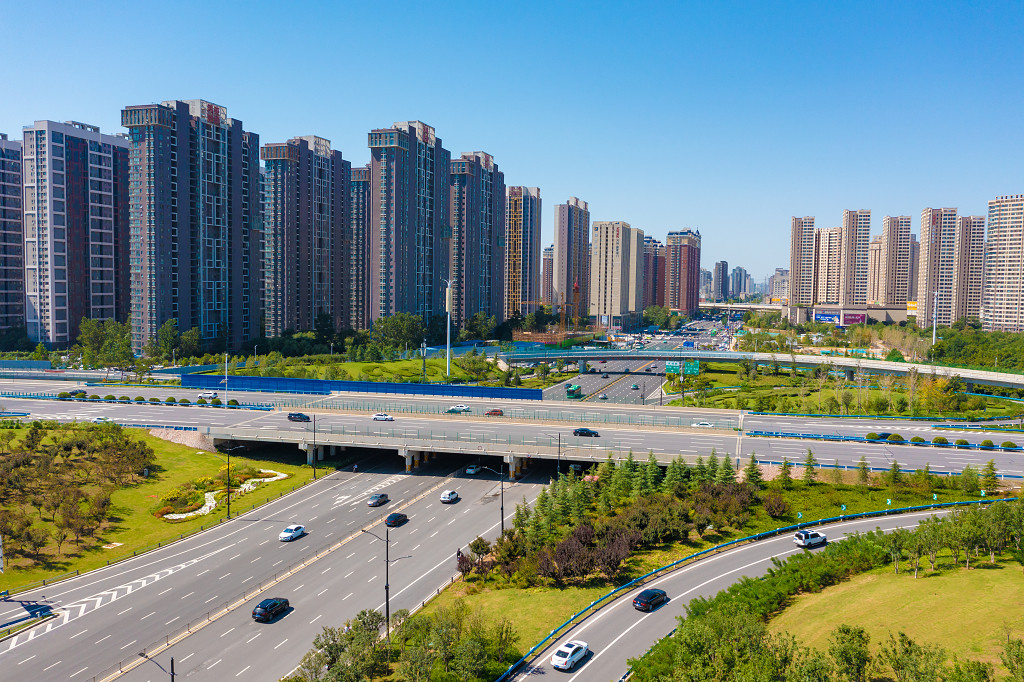 城市公路交汇图 上下交叉公路图片