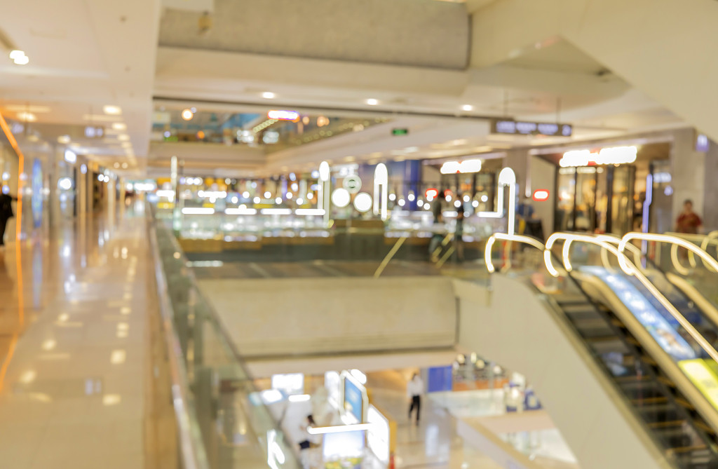 商场电梯商场扶梯商场室内商场灯光