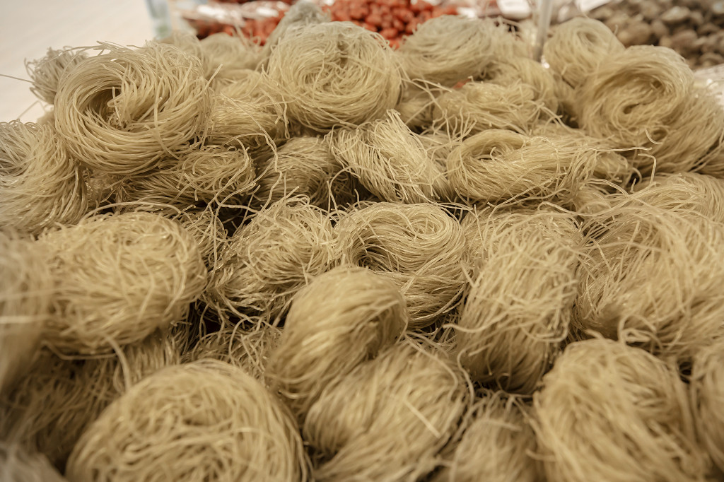 陈列食品粉条粉丝细粉丝