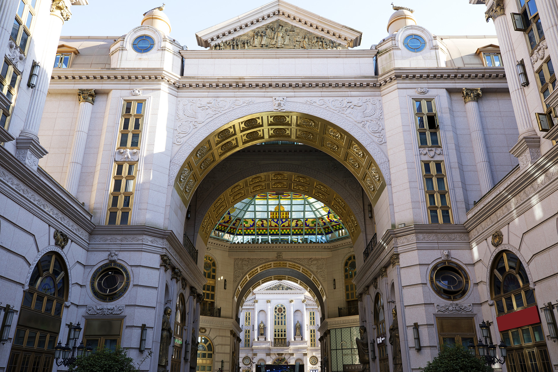 城市建筑景点建筑欧式建筑