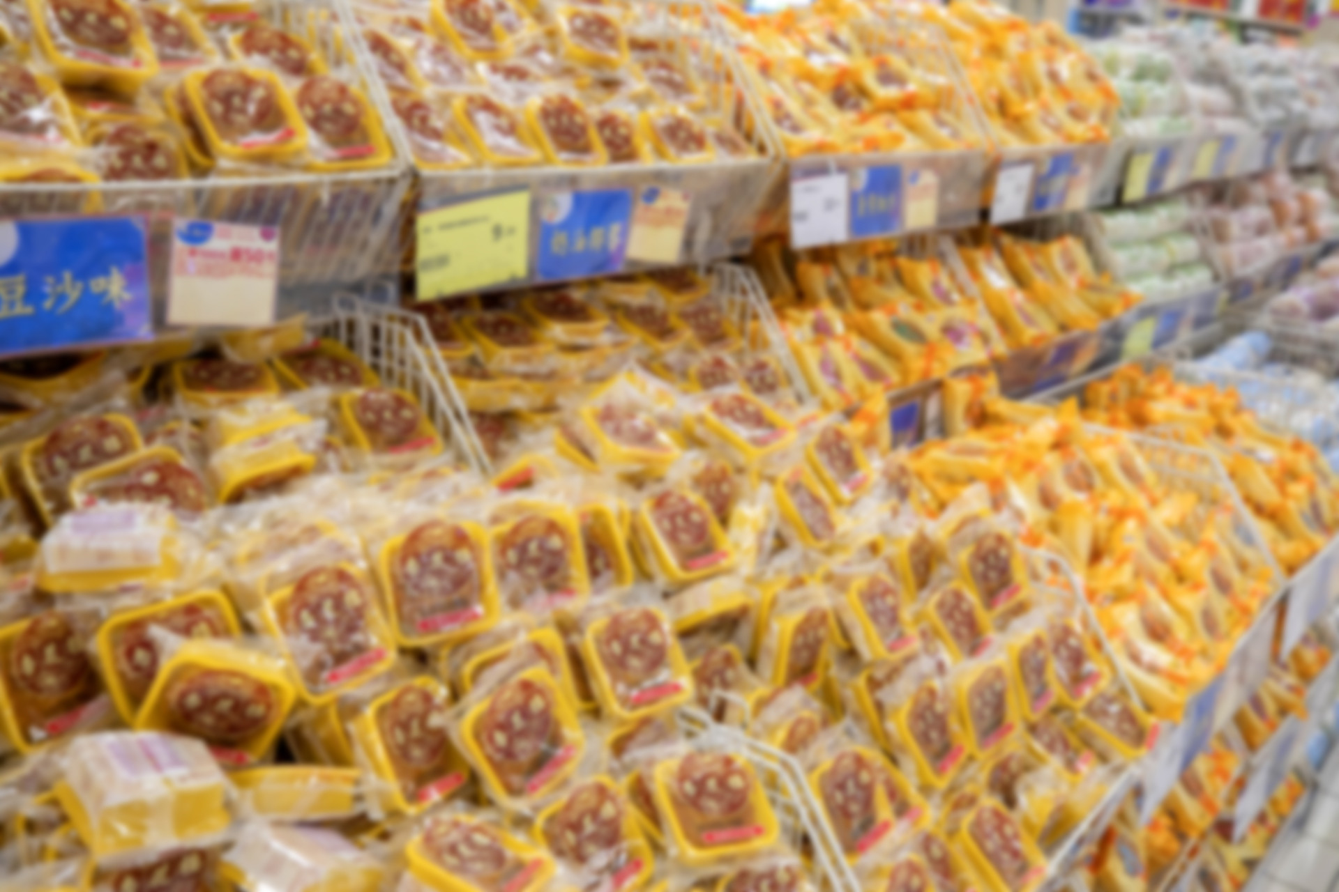 超市展示架月饼货架食品货架