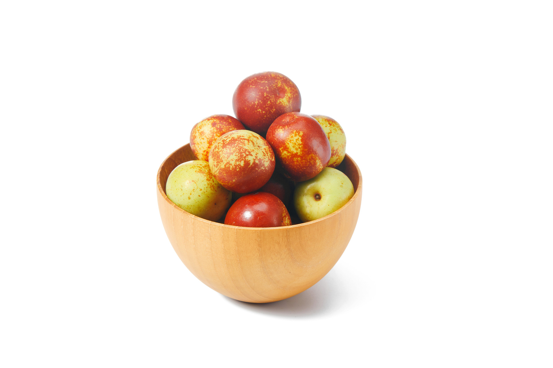 白底木碗一碗冬枣枣鲜枣枣子大枣冬枣