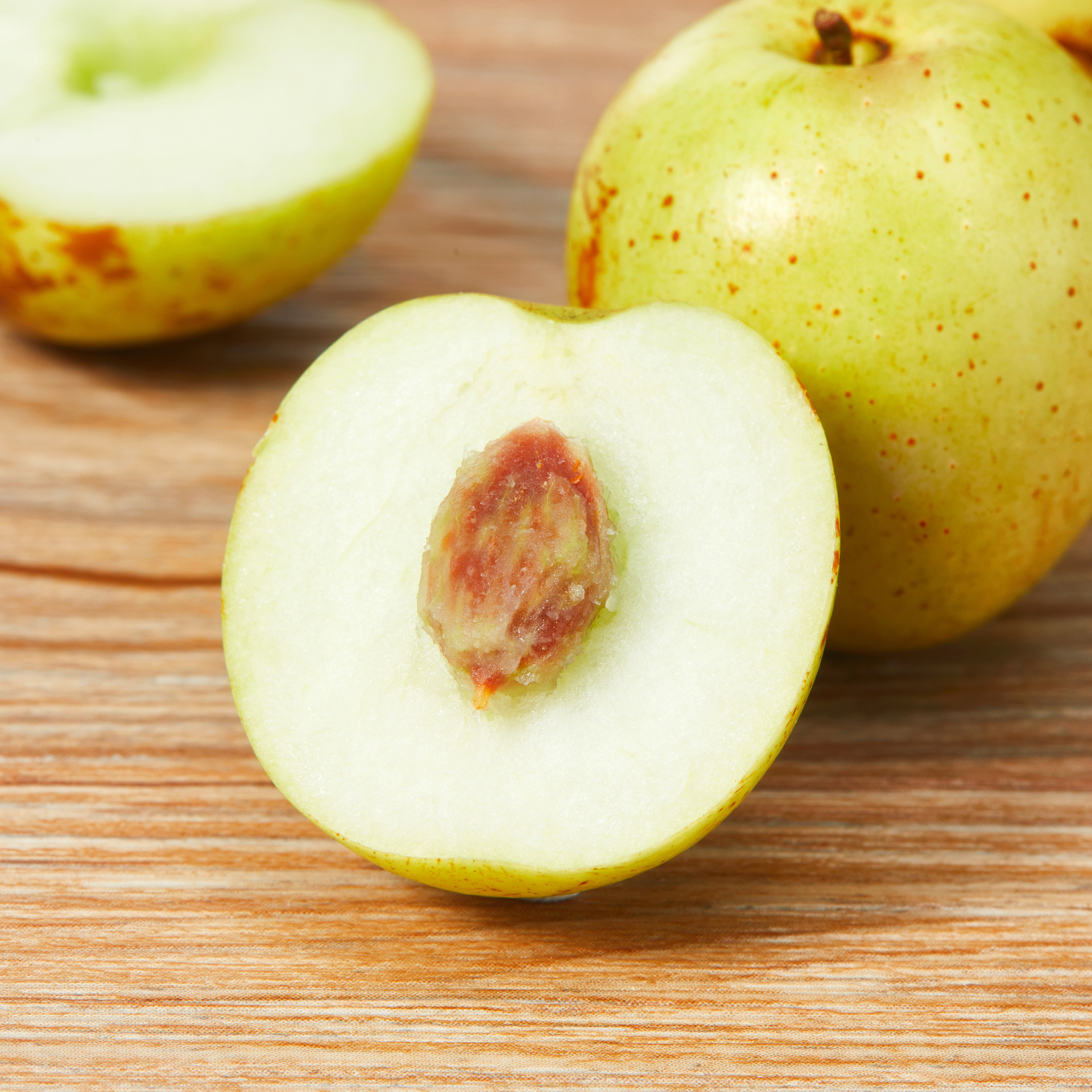 木纹水果枣鲜枣枣子大枣冬枣切开冬枣新鲜水果