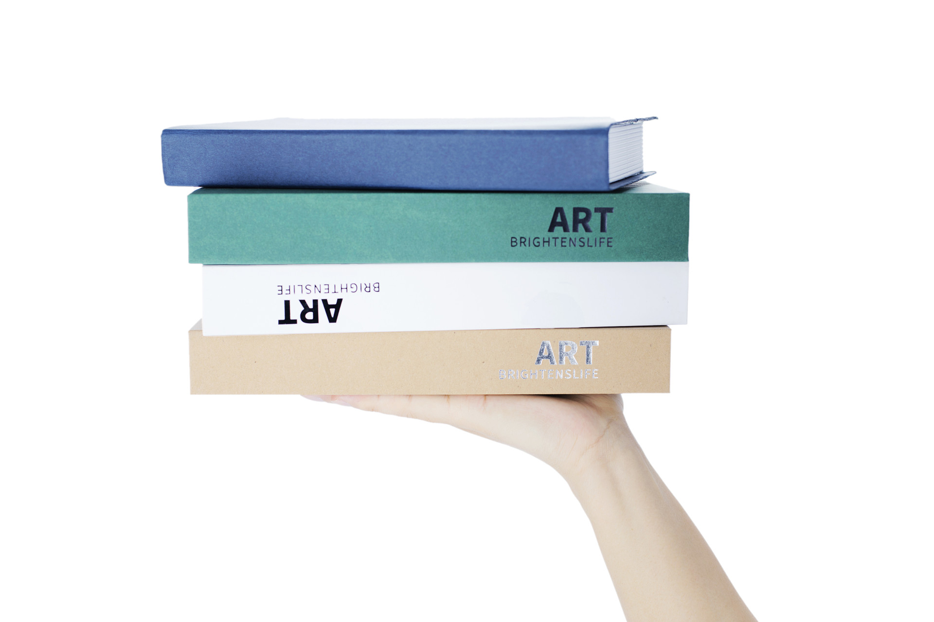 白底手势人物手势手托书本手托课本