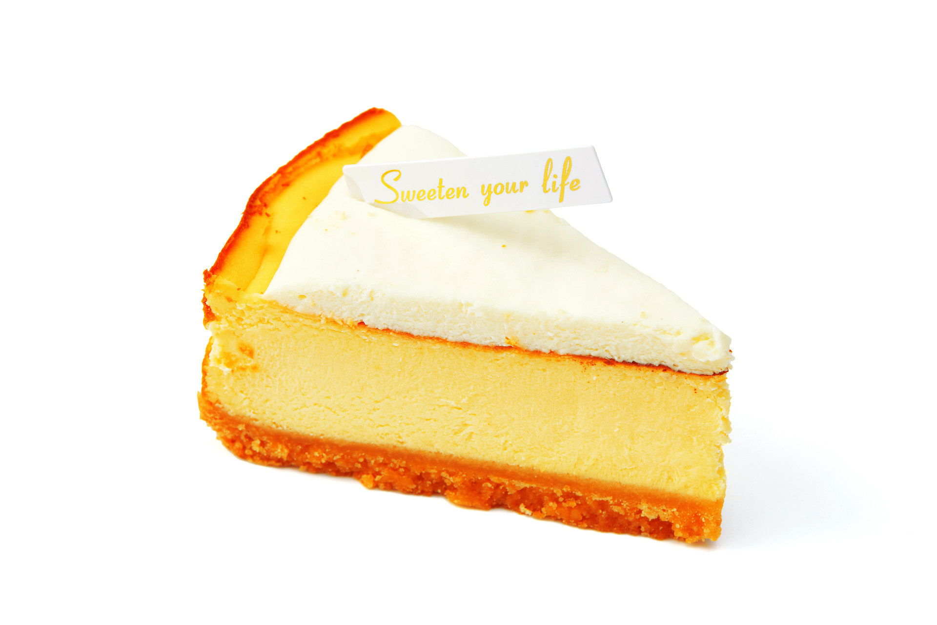 白底蛋糕一块蛋糕奶油蛋糕美食甜品