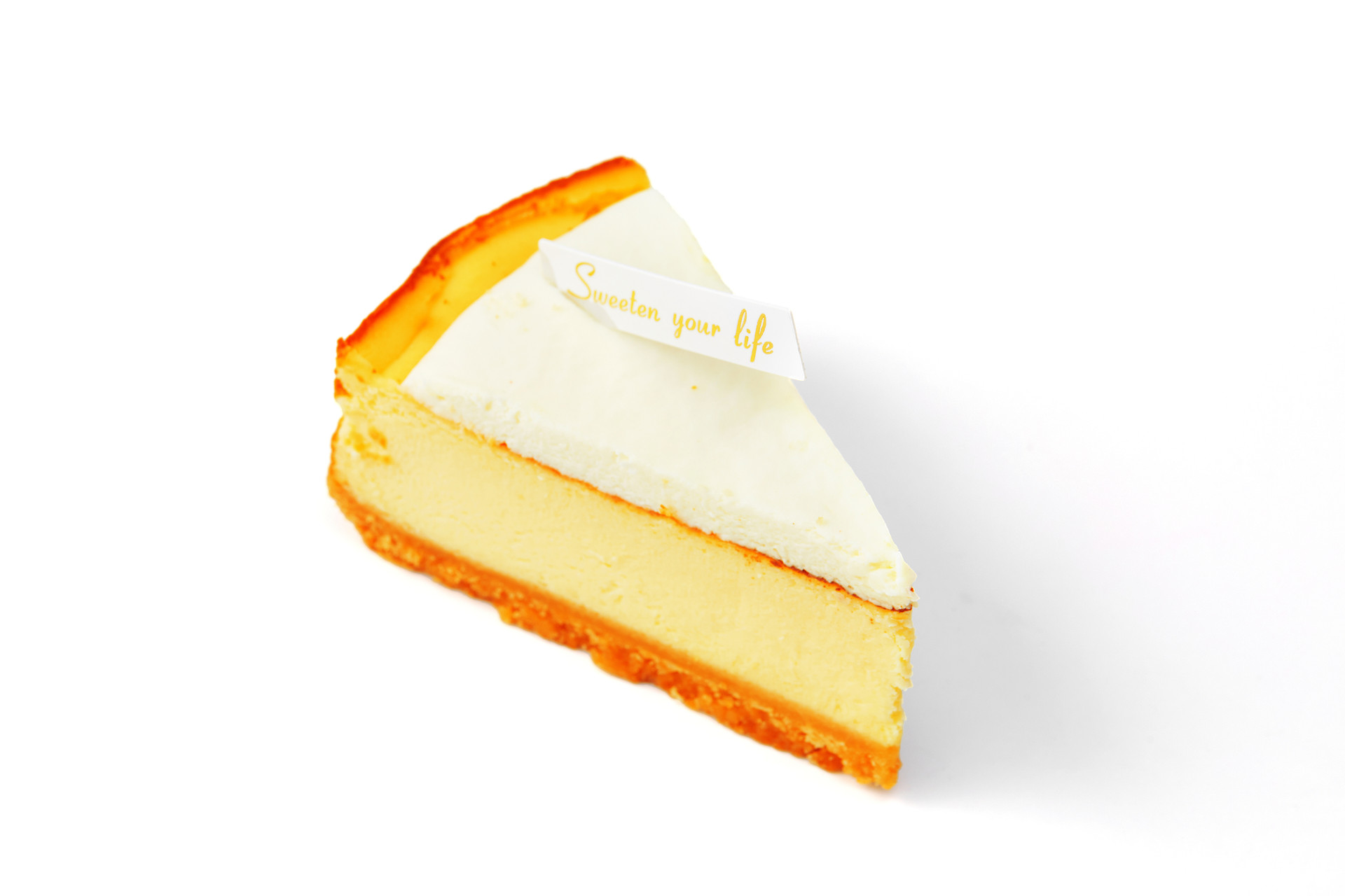 白底蛋糕一块蛋糕奶油蛋糕美食甜品甜点