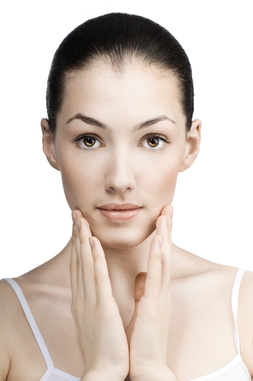 美容女性人物人像半身