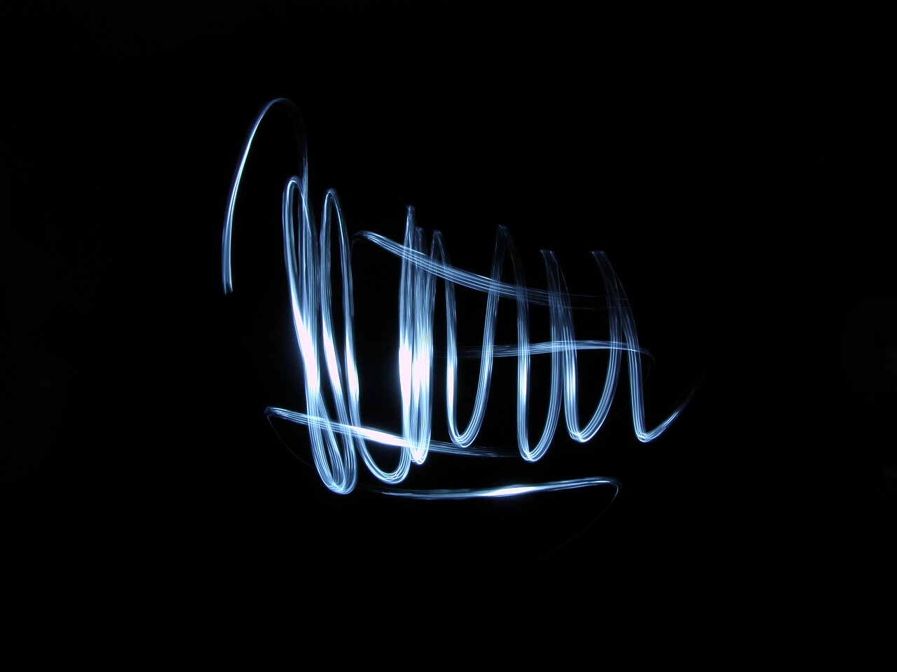 手电筒的灯光效果