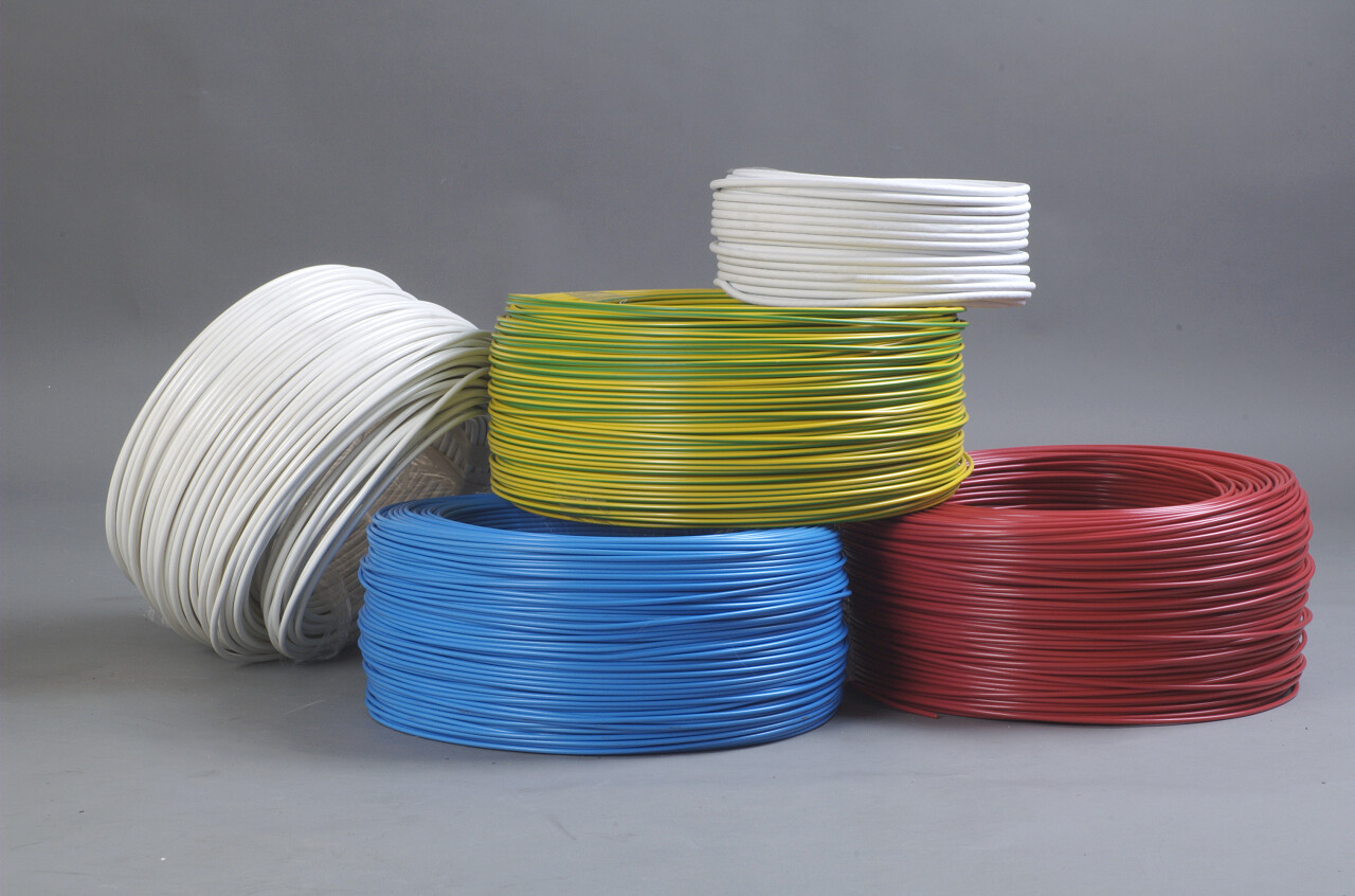 五金电料彩色电缆线电线