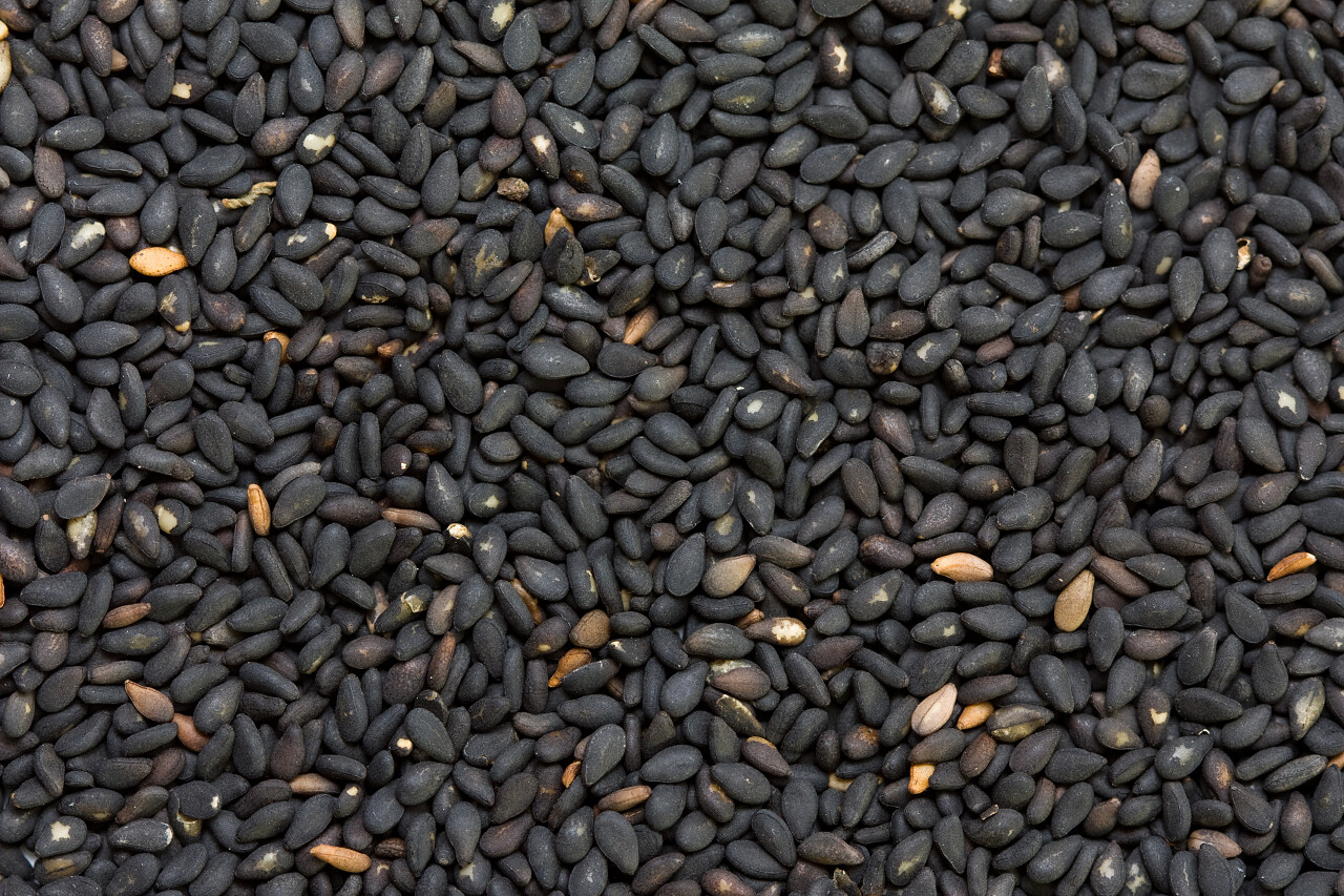一堆黑芝麻