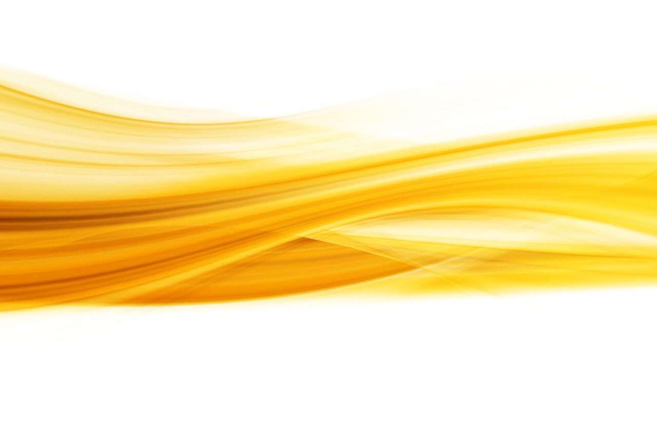 白色商务黄色渐变分割