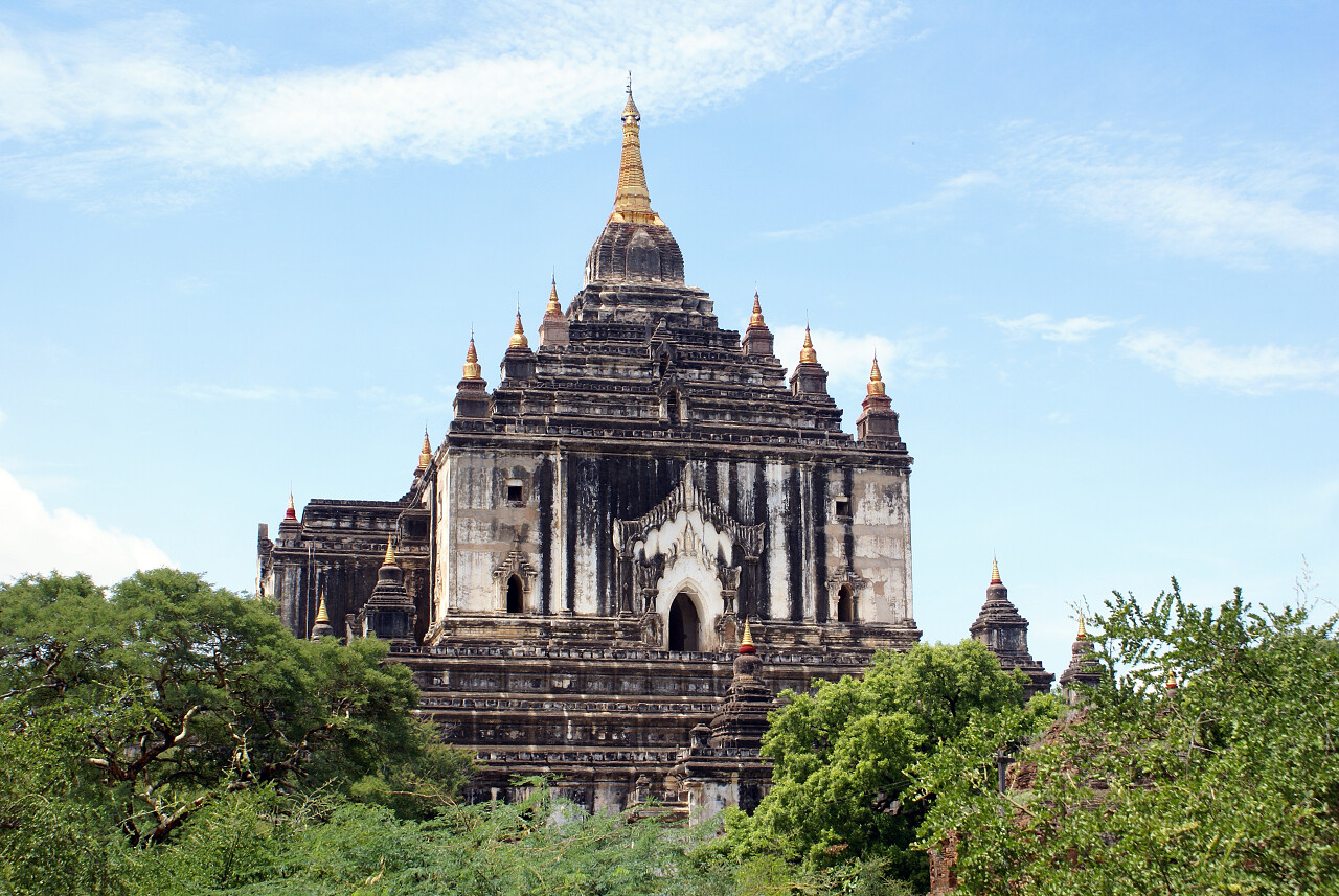 外国建筑缅甸蒲甘古迹缅甸旅游