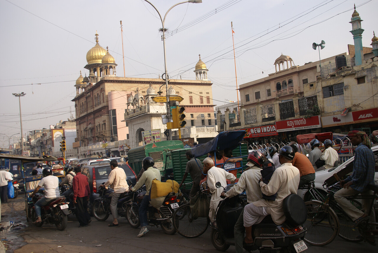 国外人群国外街道拥挤人群国外建筑街边建筑