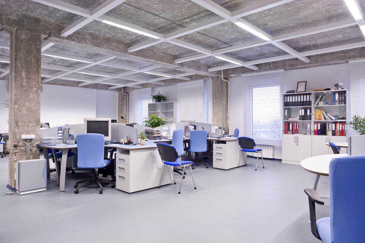 公司企业办公室设计图工作场所室内设计图