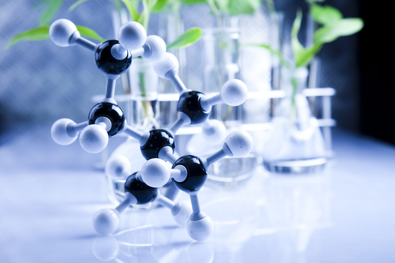 实验室化学实验化学分子模型球棍模型