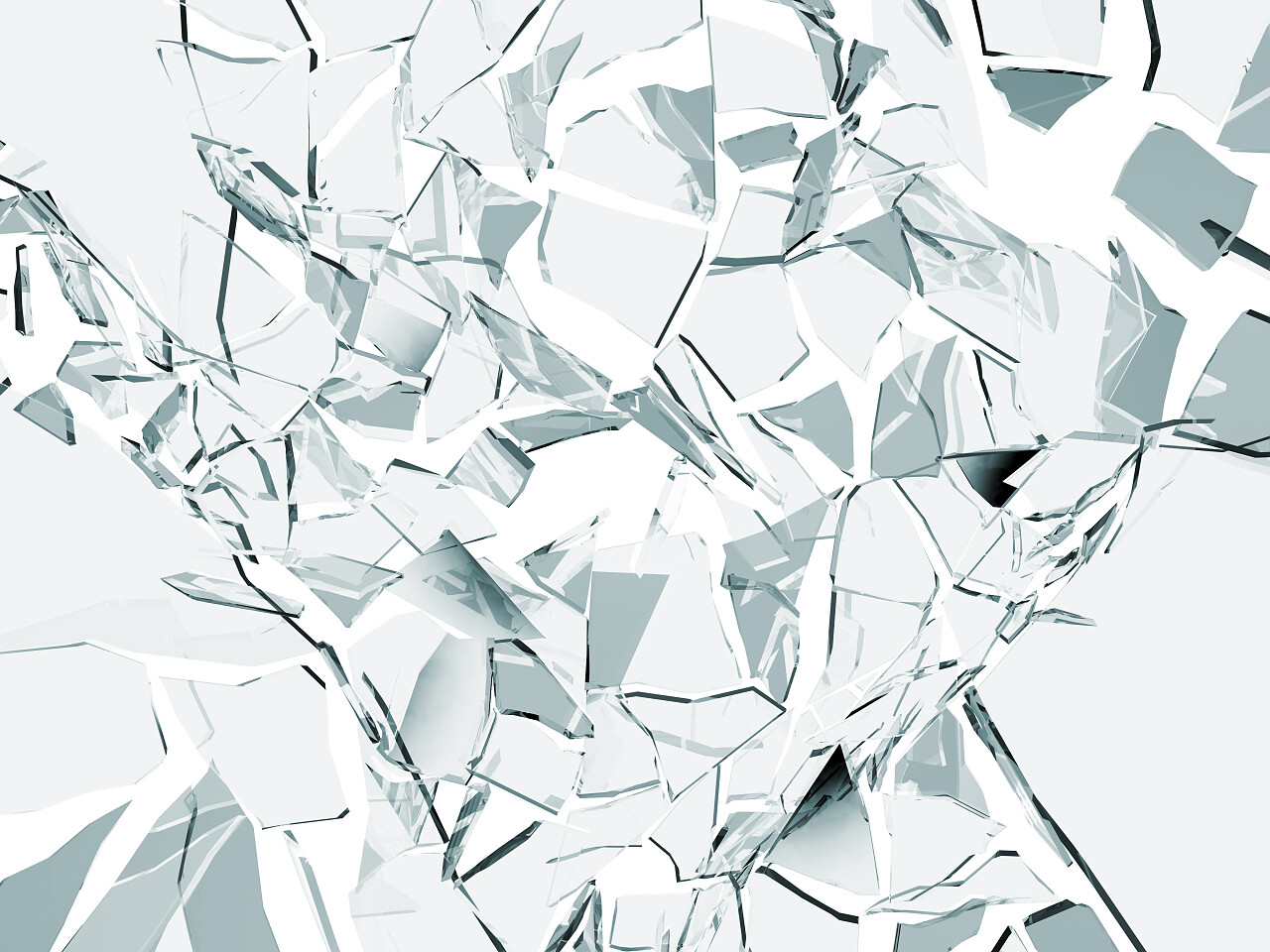 破碎的玻璃背景