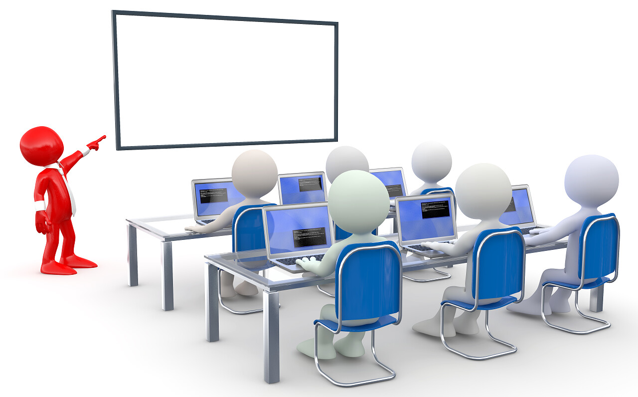 讲课有笔记本的几个学生服务提升安全生产培训安全生产月