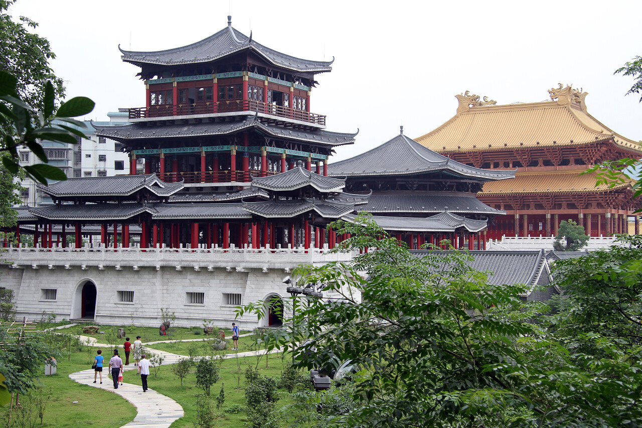 和新孔庙在泸州 中国